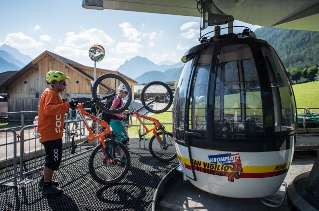 Image: Biking in Alta Badia