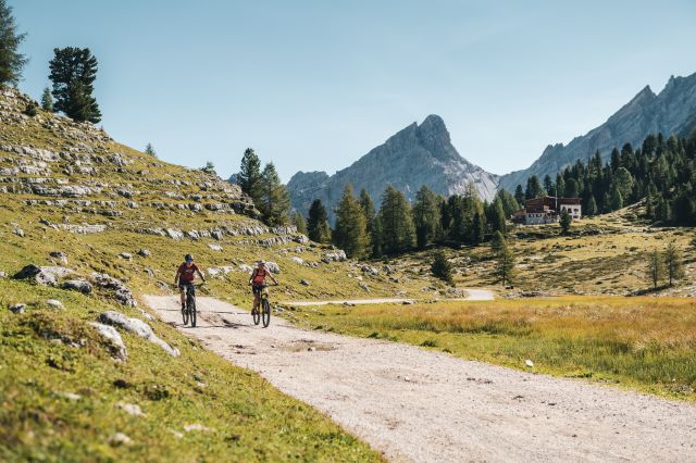Image: Biking in Alta Badia